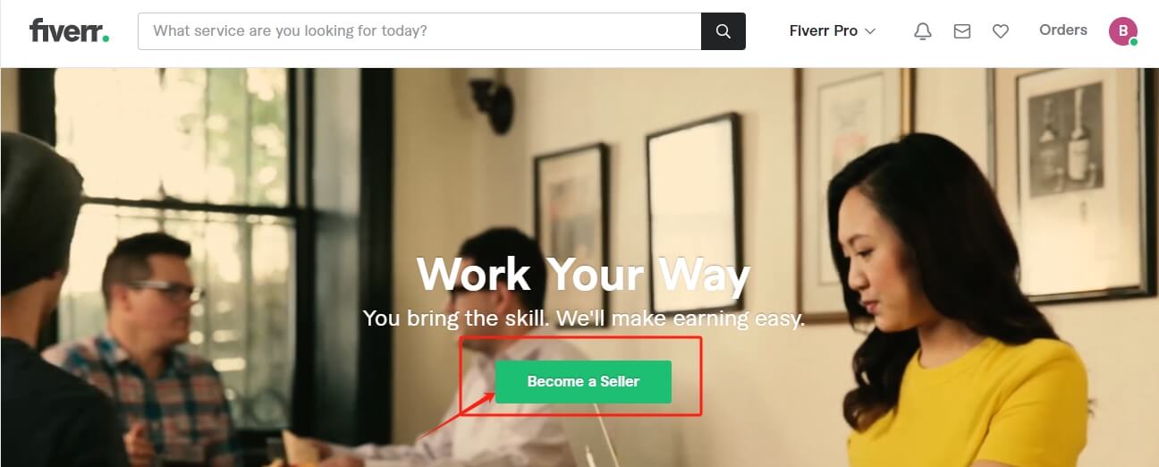 自由职业者如何在Fiverr兼职赚美金