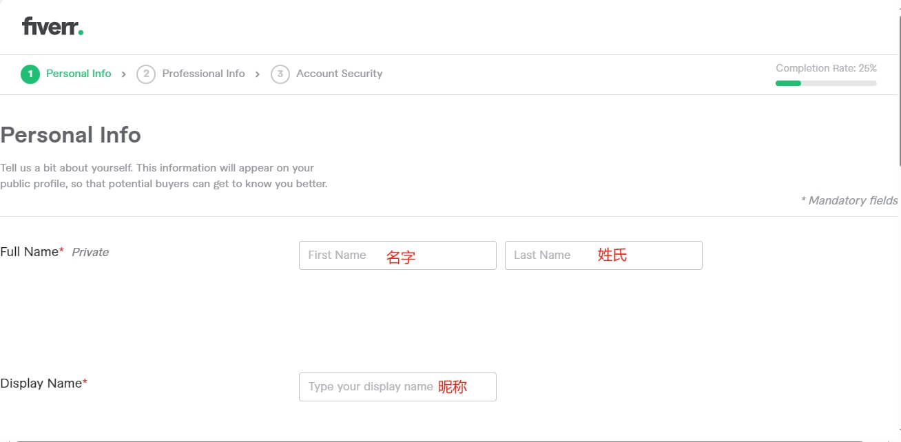 自由职业者如何在Fiverr兼职赚美金